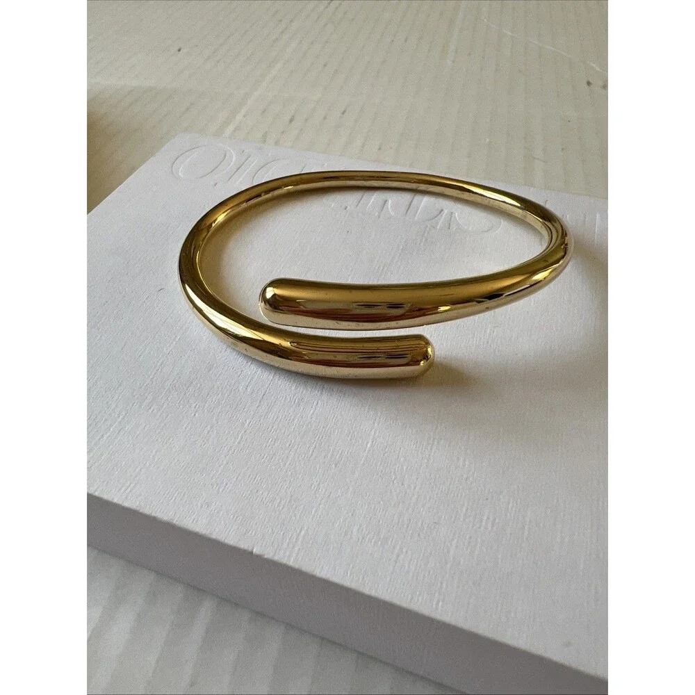 Lie Studio Olga Bracelet Brass Plated 18 Ct Gold NWT/see Details